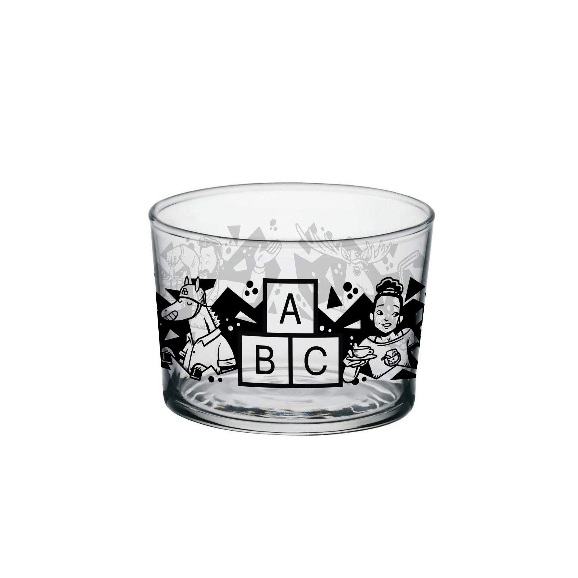 ABC ⅓ Pint Bodega Glass